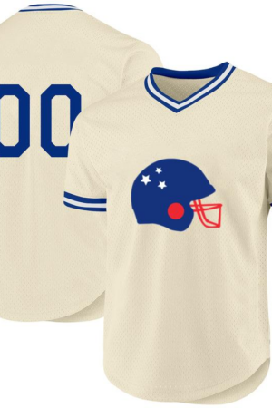 American Flag Helmet Baseball Jersey