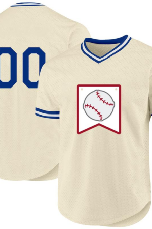 Baseball Ball Badge Flat Baseball Jersey