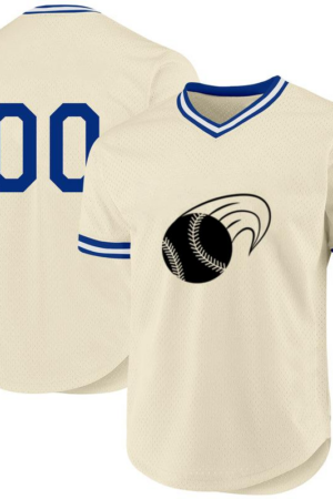 Baseball Ball Flying Cut Out Baseball Jersey