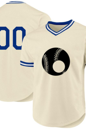 Baseball Ball Label Cut Out Baseball Jersey