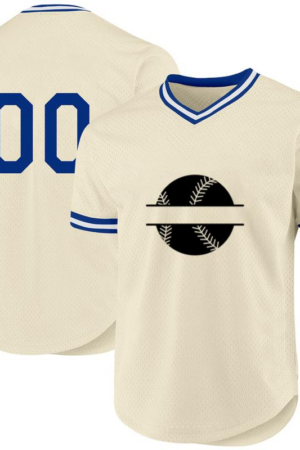 Baseball Ball Rectangular Label Cut Out Baseball Jersey
