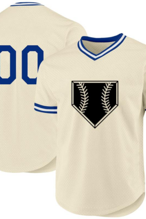 Baseball Base With Ball Pattern Cut Out Baseball Jersey
