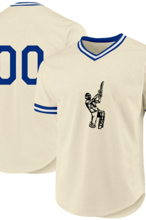 Baseball Bat Player Cut Out Baseball Jersey