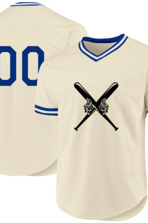 Baseball Bats With Roses Cut Out Baseball Jersey