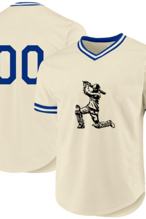 Baseball Batter Cut Out Baseball Jersey