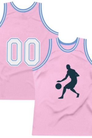 Basketball Player Ball Player Shorts Bald Silhouette Basketball Jersey