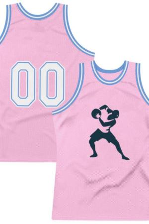 Basketball Player Ball Player Shorts T Shirt Bald Detailed Silhouette Basketball Jersey