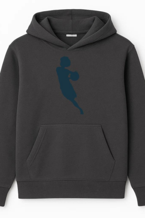 Basketball Player Female Running Ball Player Shorts Accessory T Shirt Silhouette Hoodie