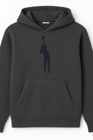 Basketball Player Silhouette Hoodie